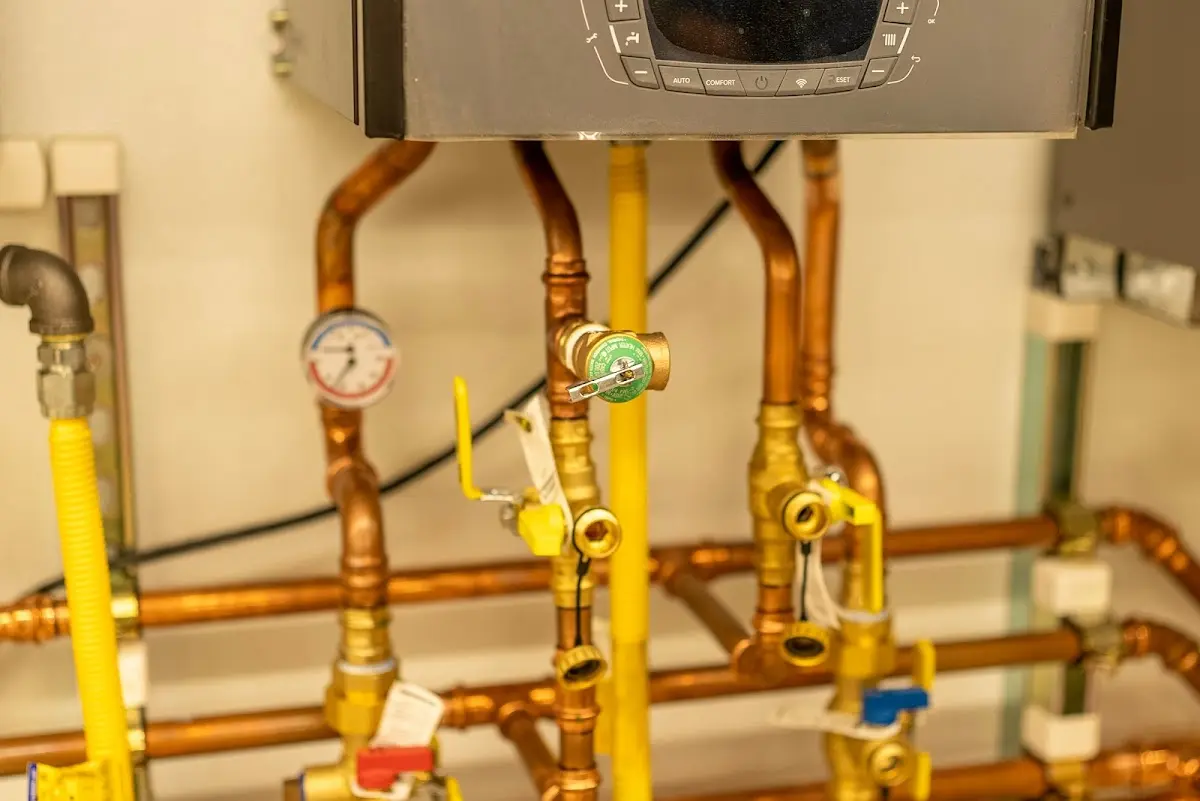 Licensed technician providing Slab Leak Repair for a homeowner in Bunker Hill Village